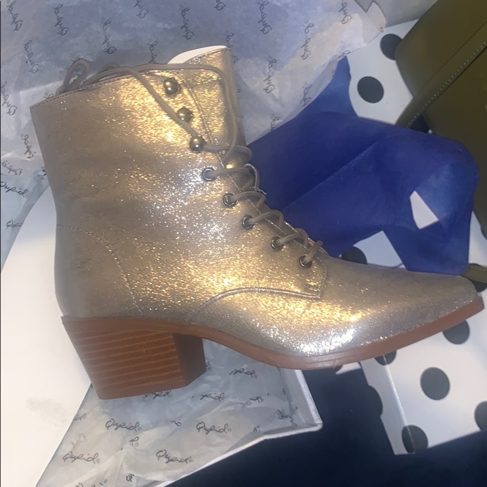 Glitter booties